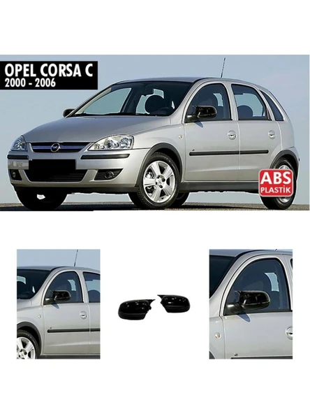 opel corsa c uyumlu (2001-2007) batman yarasa ayna kapağı ürün görseli 1