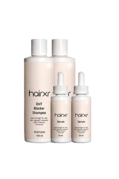 Xlan Hairx Saç Uzatıcı Besleyici Şampuanı 150 ml Saç Güçlendirici Serumu 30 ml X 2şer Adet ürün görseli 1
