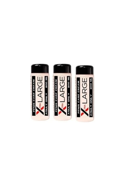 Xlan Erkeklere Özel Boyutlandırıcı X-Large Krem 125 ml x 3 ürün görseli 1