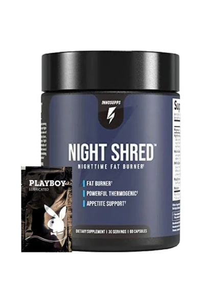 Xlan Night Shred Nighttime Fat Burner 60 Caps + 1 Hediyeli Jel ürün görseli 1
