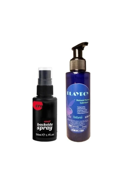 Xlan Ero Erkeklere Özel Sertleşme Sprey 50 ml Playboy 125ml Lubricant Gel ürün görseli 1