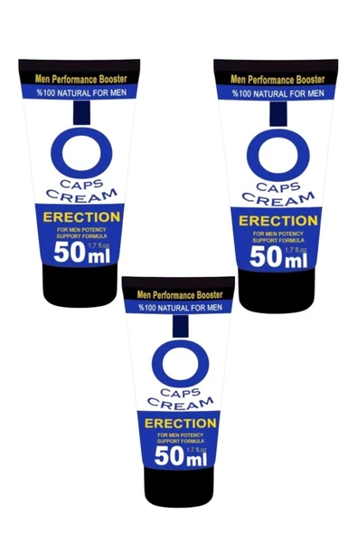 Xlan Cream Natural Booster Erkeklere Özel Hareketlendirici Sertlik Kremi 50 ml X 3 Adet ürün görseli 1