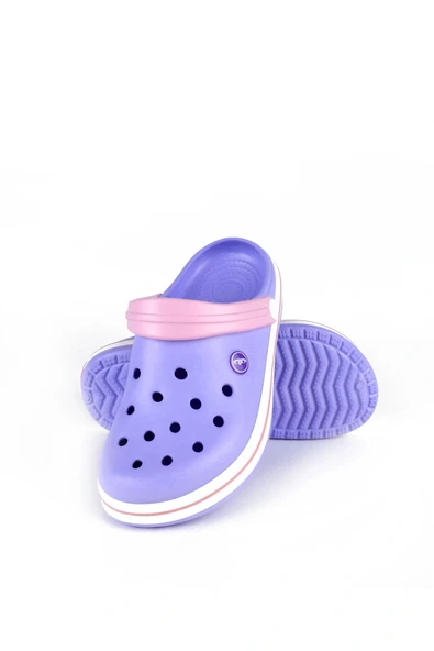 Akınal Bella Unisex Sabo Terlik Hastane Terliği Lila-Pembe ürün görseli 1