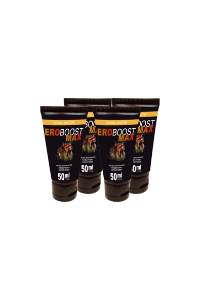 Xlan EroBoost MaxTesto 4lü adet x 50 ml Cream Boyut Harici Uygulama Kremi ürün görseli 1