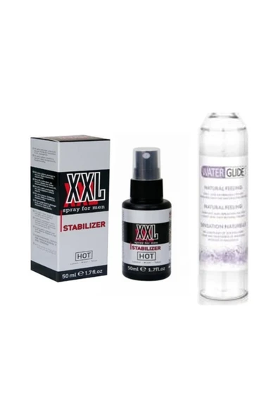 Xlan Hot Xxl Peak Power For Men Sprey 50 ml Waterglide Natural Lubricant 400ml ürün görseli 1