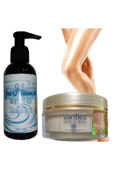 Xlan Promasseur Plus Kokusuz Tatsız Sade Masaj Yağı-Variflex Krem ile ürün görseli 1