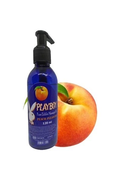 Xlan Playboy Çilek ve Şeftali Aromalı Masaj Yağı ürün görseli 1