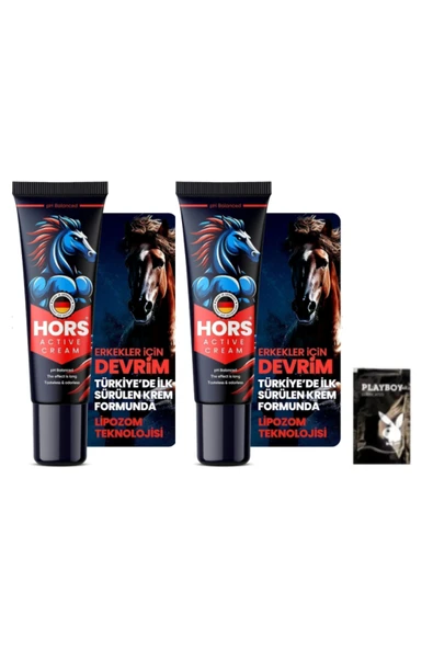 Xlan Hors Active Cream Gecikme Ve Sertleşme P.enis Kremi 50ml 2 Adet 1 Adet Jel ürün görseli 1