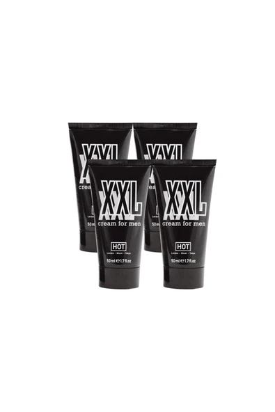 Xlan HotXXL Cream Men Hardener Delayer Enlarger 4lü adet x 50 ml Erkeklere Özel Boyut Kremi ürün görseli 1