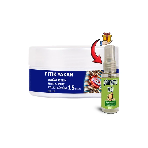 Xlan FıtıkYakan 1 Tane 50 ml Krem + Çörek Otu Yağı ürün görseli 1