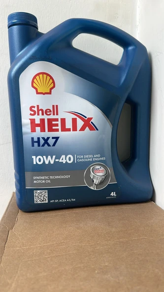 Shell Helix HX7 10W-40 4 lt Motor Yağı - 2026 ürün görseli 1