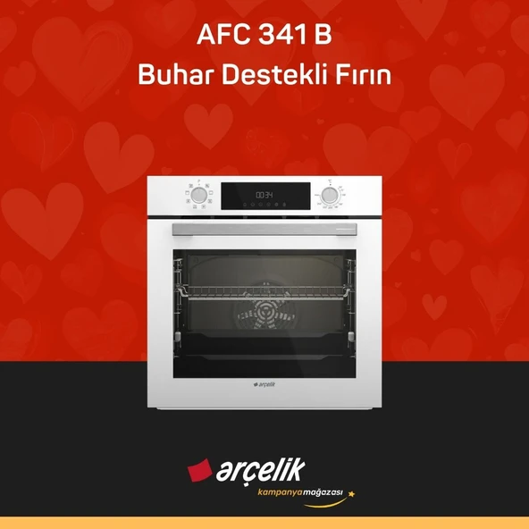 ARÇELİK AFC 341 B Buhar Destekli Fırın ürün görseli 1