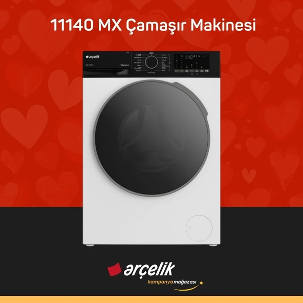 ARÇELİK 11140 MX 11 Kg Çamaşır Makinesi ürün görseli 1