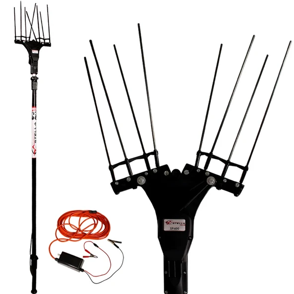 Stella Plus Sp-600 Devir Ayarlı Akülü Zeytin Silkme Hasat Makinesi ürün görseli 1