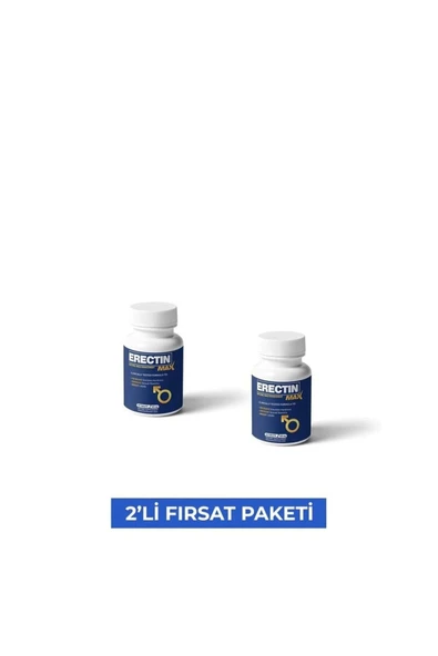 Xlan Erectin Max Natural Male Enhancement Erkeklere Özel Geliştirici 30 Lu X 2 Adet ürün görseli 1