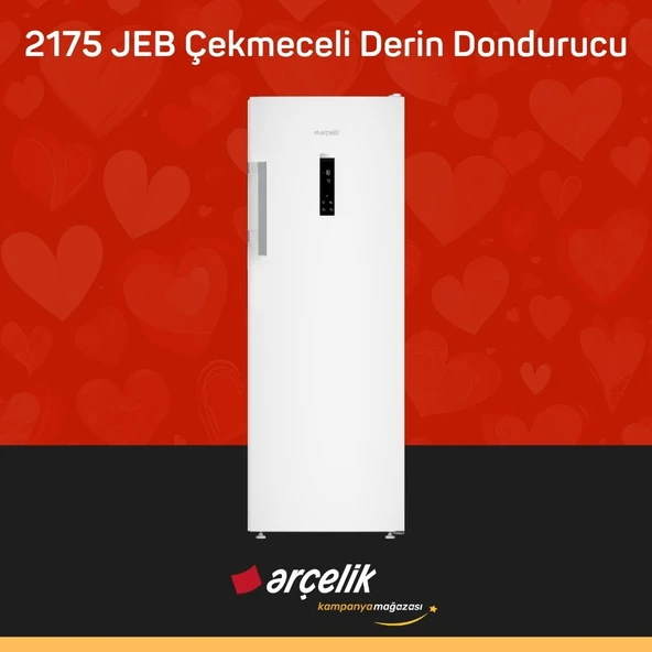 ARÇELİK 2175 JEB 7 Bölmeli Derin Dondurucu - Resim 2