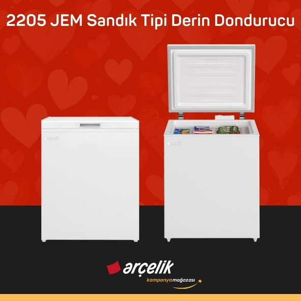 ARÇELİK 2205 JEM Sandık Tipi Derin Dondurucu ürün görseli 1
