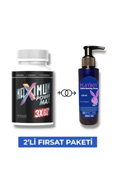 Xlan Maximum Power Erkeklere Özel Bölge Destekleyici 30'lu Mucizevi Libido Arttırıcı Krem 125 ml ürün görseli 1