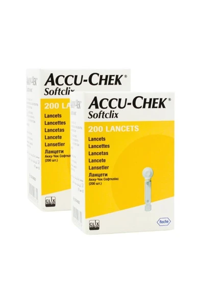 Accu Chek Softclix Lancet 200 ADET 2 KUTU (SKT:05/2028) ürün görseli 1
