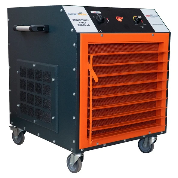 HBPRO40000F Heatbox Pro 40000W Trifaze Elektrikli Fanlı Isıtıcı Füme ürün görseli 1