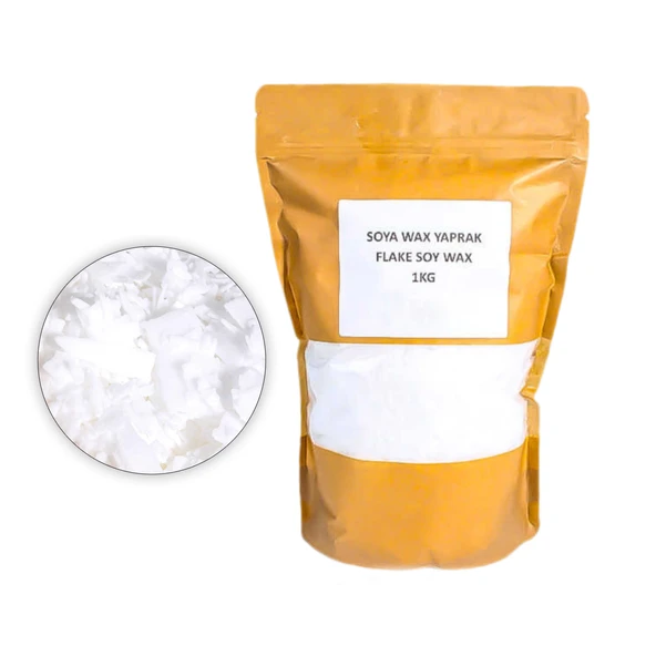 Alman Fleke Yaprak Soya Parafini Soya Wax (1 KG) ürün görseli 1