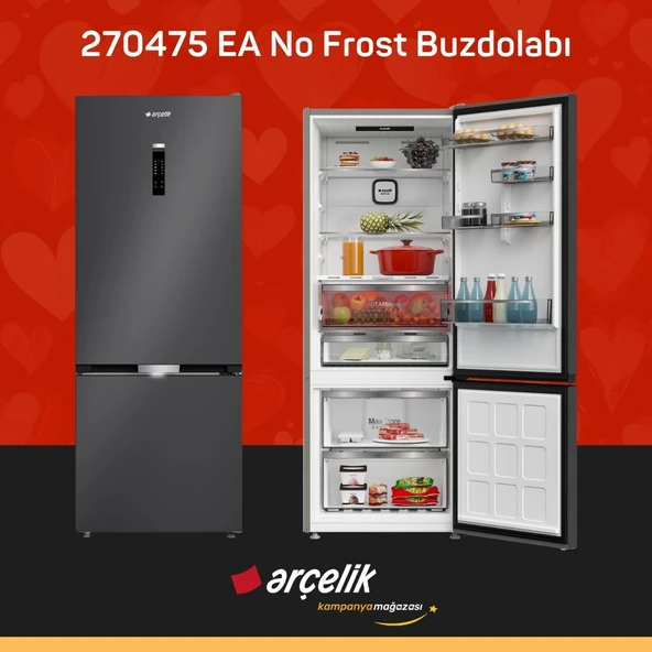ARÇELİK 270475 EA Alttan Donduruculu Buzdolabı ürün görseli 1