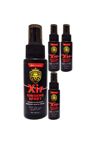 Xlan Xir  60 ml Erkeğe Özel 4 Adet Karışım 3xeffect Sprey ürün görseli 1