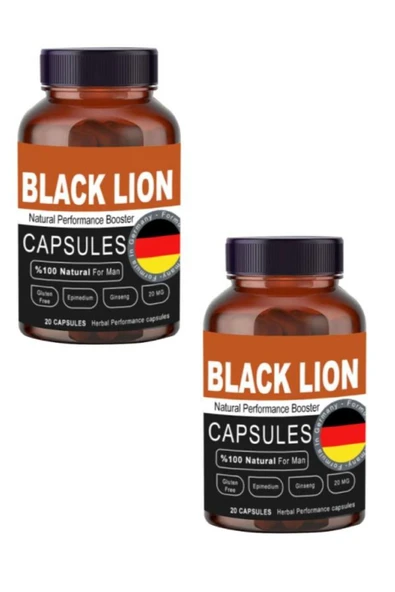 Xlan Black Lion Men Booster Erkeklere Özel Bölge Destekleyici 20'li x 2 adet ürün görseli 1