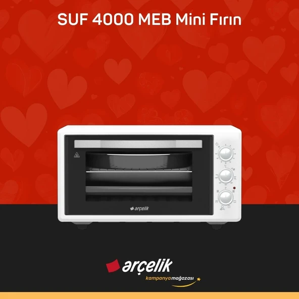 ARÇELİK SUF 4000 MEB Mini Fırın ürün görseli 1