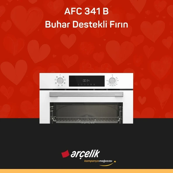 ARÇELİK AFC 341 B Buhar Destekli Fırın - Resim 3