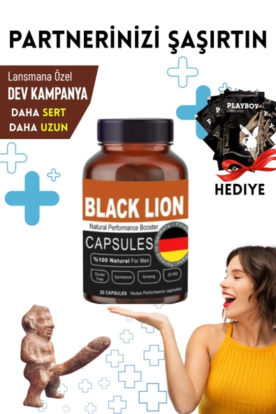Xlan Black Lion XXL Erkeklere Özel Ürün Seti ürün görseli 1