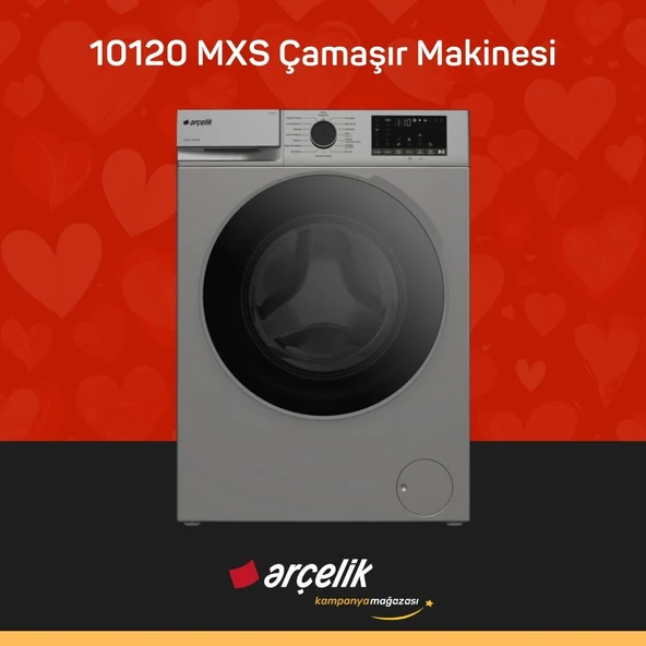 ARÇELİK 10120 MXS 10 Kg Çamaşır Makinesi ürün görseli 1