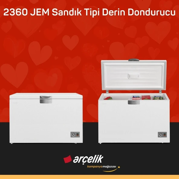 ARÇELİK 2360 JEM Sandık Tipi Derin Dondurucu ürün görseli 1