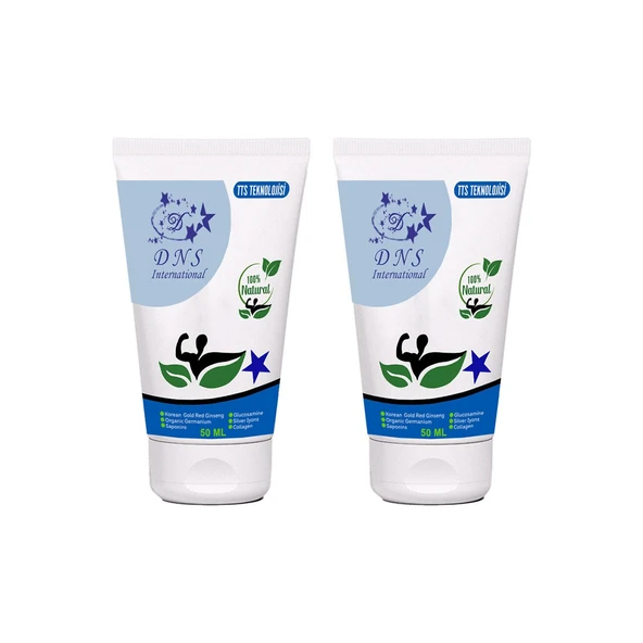 Xlan DNS 2 Adet Ginseng Kolajenli Gümüş İyonu Glukozamin Saponins Germanyumlu TTS Teknolojisi Krem 50 ml ürün görseli 1