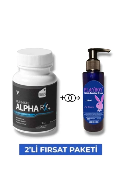 Xlan Alpha Rx Erkeklere Özel Ürün 30'lu Destekleyici Mucizevi Libido Arttırıcı Krem 125 ml ürün görseli 1