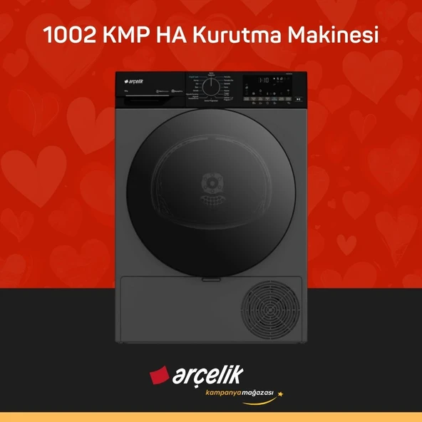 ARÇELİK 1002 KMP HA 10 Kg Kurutma Makinesi ürün görseli 1
