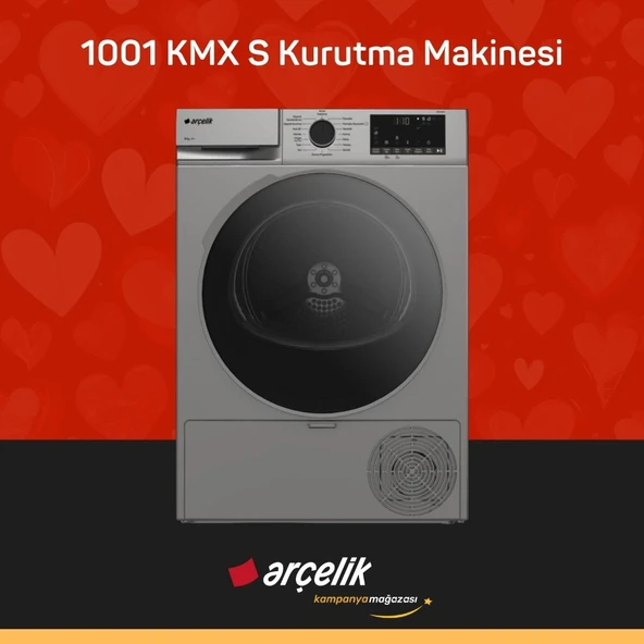 ARÇELİK 1001 KMX S 10 Kg Kurutma Makinesi ürün görseli 1