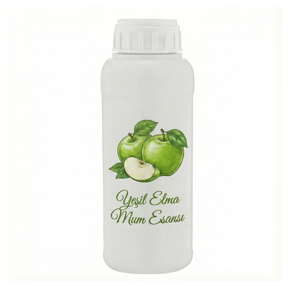 Mum Esansı (Mum Koku Aromaları) 1 KG  Yeşil Elma ürün görseli 1
