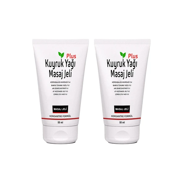 Xlan Kuyruk Yağı Masaj Jeli Plus 2 Adet 50 ml Konsantre Formül ürün görseli 1
