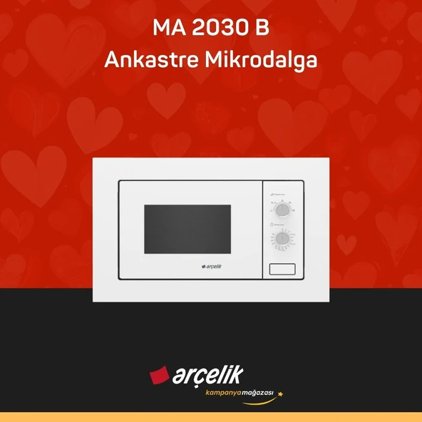 ARÇELİK MA 2030 B Ankastre Mikrodalga ürün görseli 1