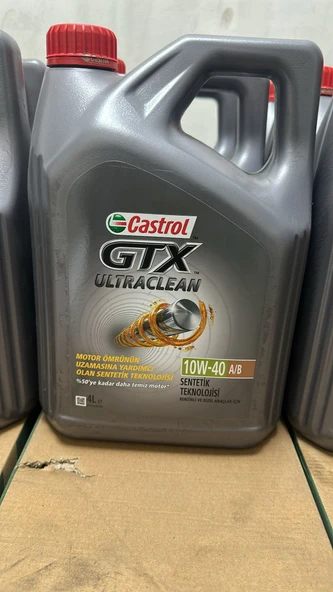 Castrol Gtx Ultraclean 10w-40 A3/b4 2025tarihli ürün görseli 1
