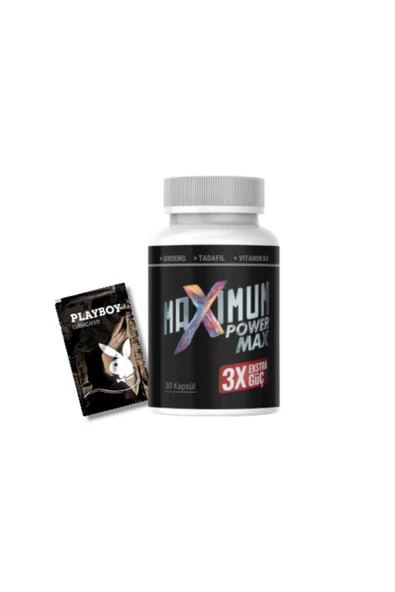 Xlan Maximum Power Max Erkeklere Özel Bölge Destekleyici 30 Lu Yanında Mucizevi Jel Hediye ürün görseli 1