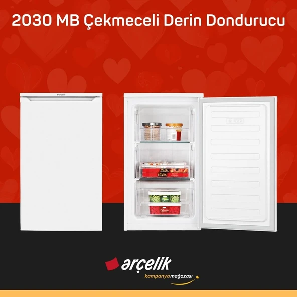 ARÇELİK 2030 MB 3 Bölmeli Derin Dondurucu ürün görseli 1
