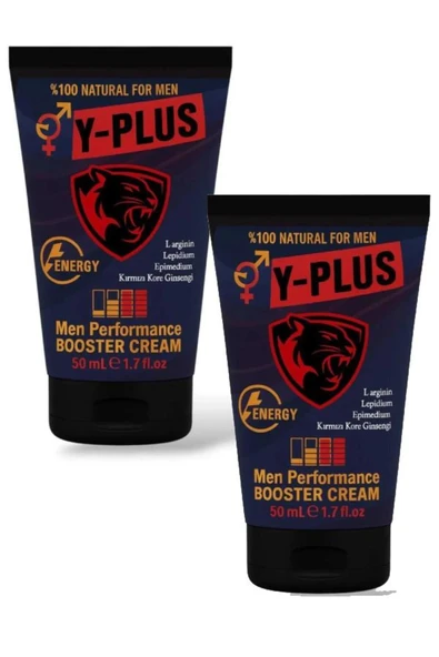 Xlan Y-plus Men Ginsengli Booster Red Korea Erk.eklere Ser.tleşt.irici Kremi 50 ml 2 Adet ürün görseli 1