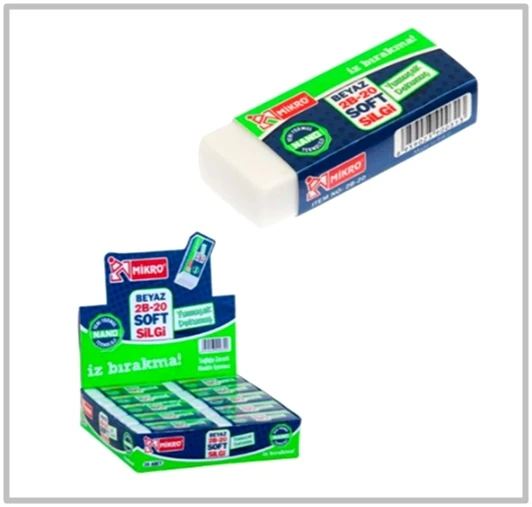 Mikro Silgi Nano Beyaz 20-24 2B - 10 adet ürün görseli 1