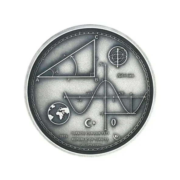 AgaKulche Harezmi Gümüş Sikke Coin - Resim 2
