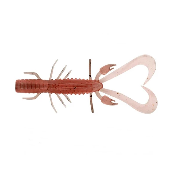 Daiwa Bait Junkie Risky Critter Soft Bait Floating Silikon Yem  Skin Shrimp UV 7,62 CM ürün görseli 1