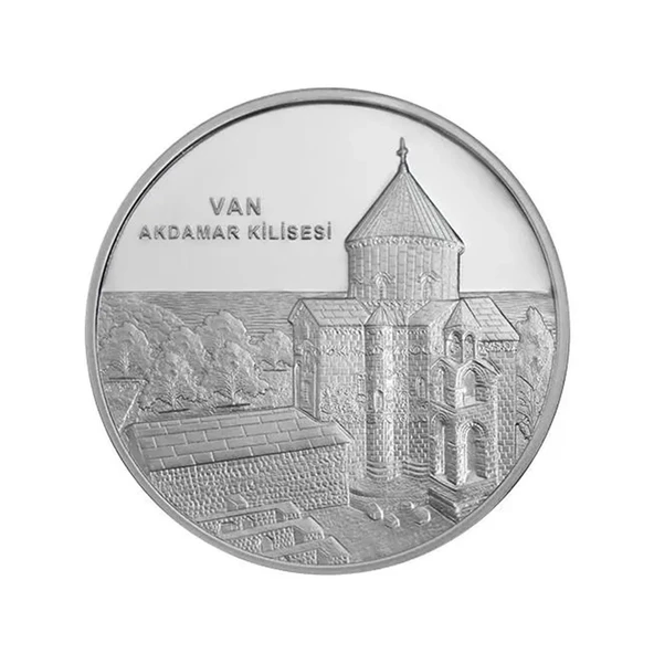 AgaKulche Van Akdamar Kilisesi Gümüş Sikke Coin ürün görseli 1