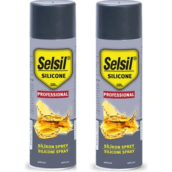 Selsil Silikon Sprey 500 ml x 2 Adet ürün görseli 1