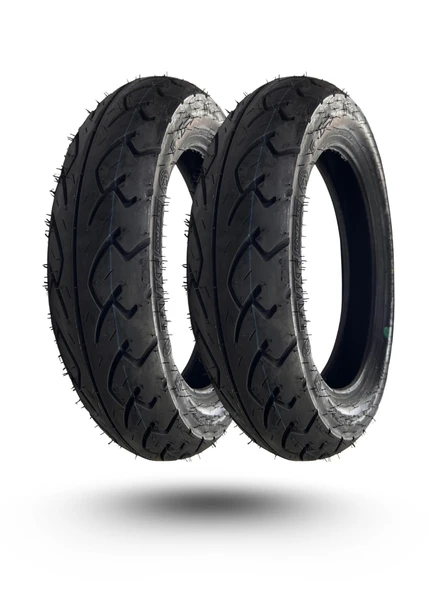 TVS JUPİTER 125-110 ÖN ARKA DIŞ LASTİK TAKIM TUBELESS (TVS ORJİNAL)(90/90-12) ürün görseli 1